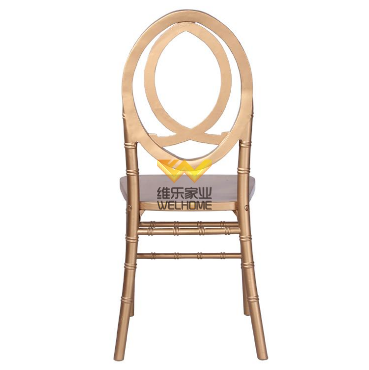 Golden wooden phoenix chair supplier